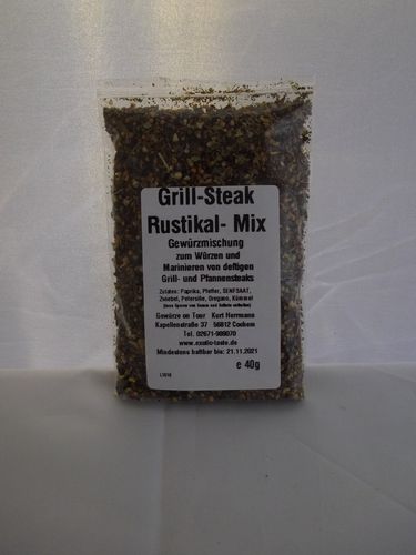 Grill-Steak Rustikal-Mix Gewürzmischung 40g