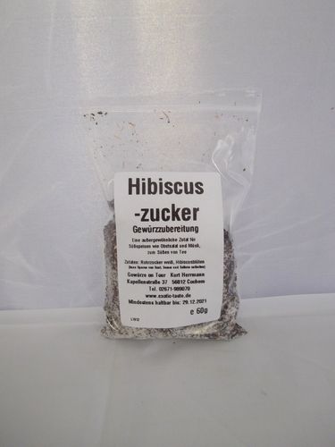 Hibiscus-Zucker Gewürzzubereitung 60g
