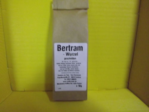 Bertramwurzel mild, geschnitten 50 g
