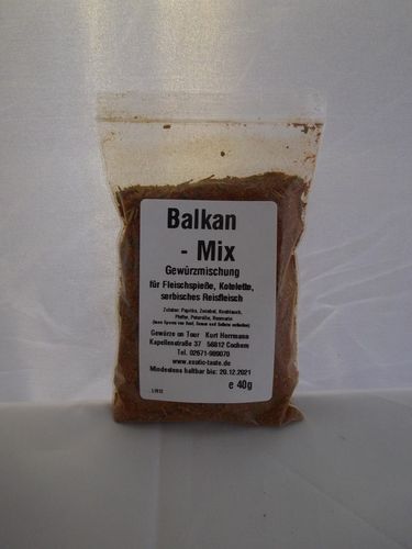 Balkan-Mix Gewürzmischung 40g