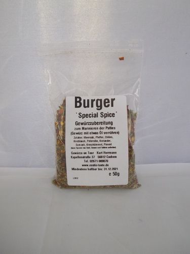 Burger 'Special Spice' Gewürzzubereitung 50g