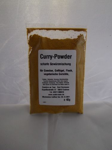 Curry Powder scharfe Gewürzmischung 40g