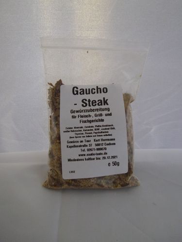 Gaucho-Steak Gewürzzubereitung 50g