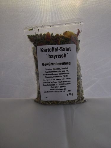 Kartoffelsalat 'bayrisch' Gewürzzubereitung 40g