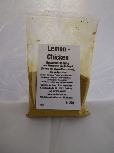 Lemon-Chicken Gewürzmischung 30g