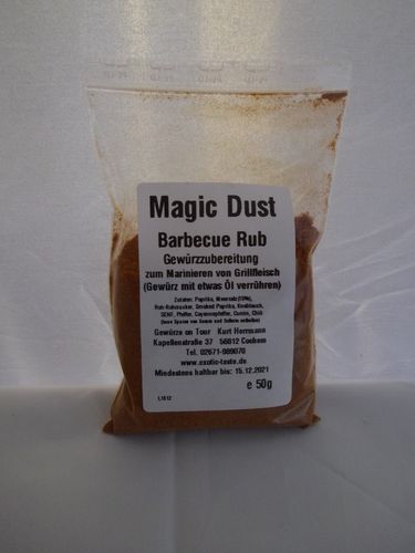 Magic Dust Barbecue Rub Gewürzzubereitung 40g