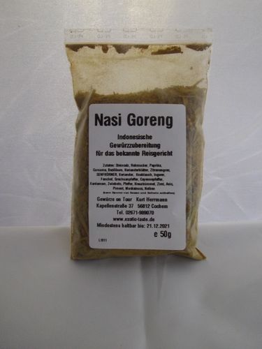 Nasi Goreng Indonesische Gewürzzubereitung 50g