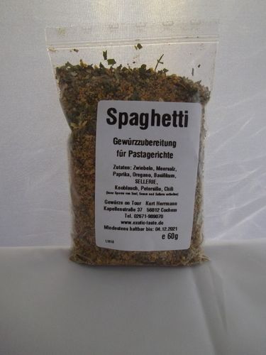 Spaghetti Gewürzzubereitung 60g