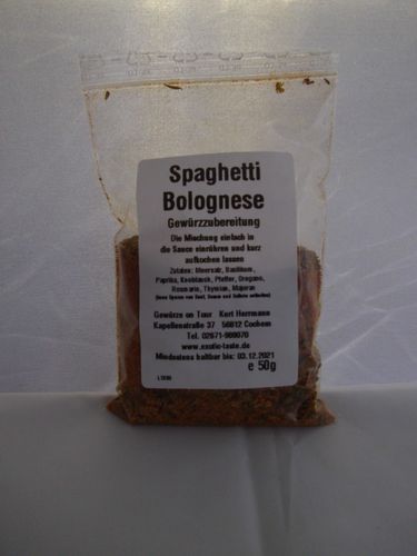 Spaghetti Bolognese Gewürzzubereitung 40g