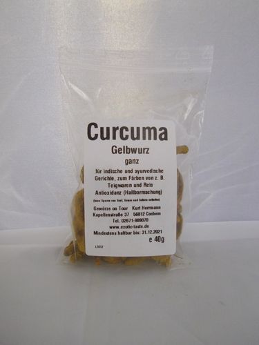 Curcuma ganz 40g