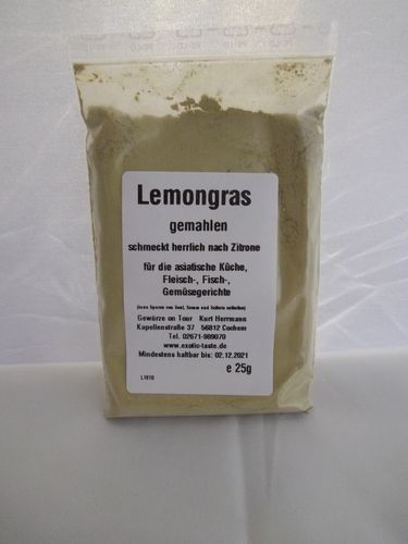 Lemongras gemahlen 25g